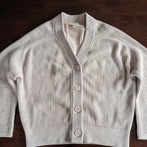 COS chunky knit button cardigan size XS